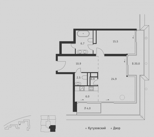 Фото ЖК Бадаевский от Capital Group. Жилой комплекс 